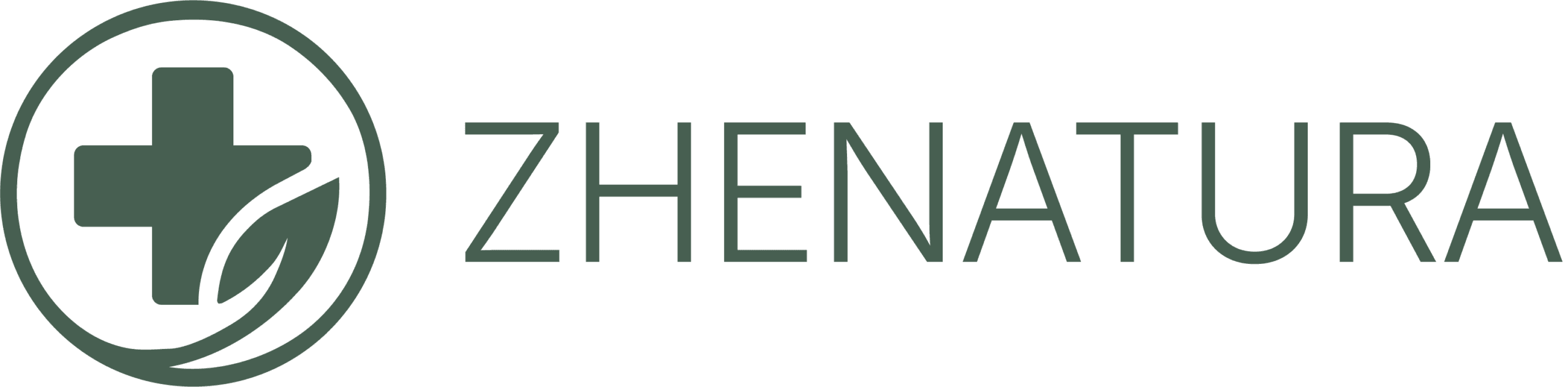 Zhenatura logo green horizontal